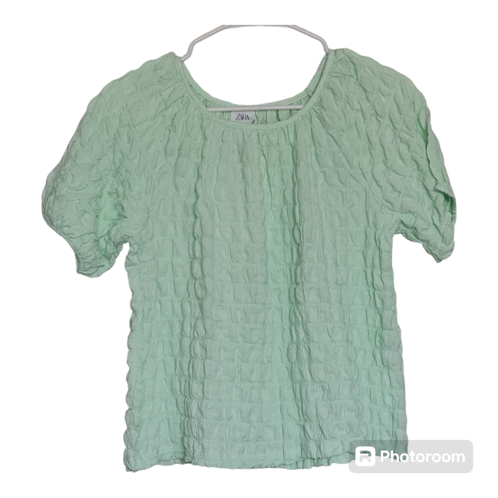 Zara Girls Tops Green Size 13-14 *